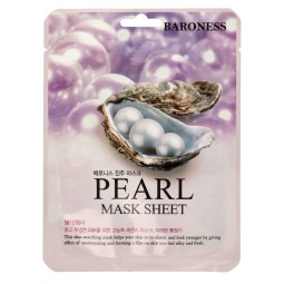 Mascarillas Coreanas de Hoja al mejor precio: Baroness Pearl Mask Sheet de Baroness en Skin Thinks - Piel Seca