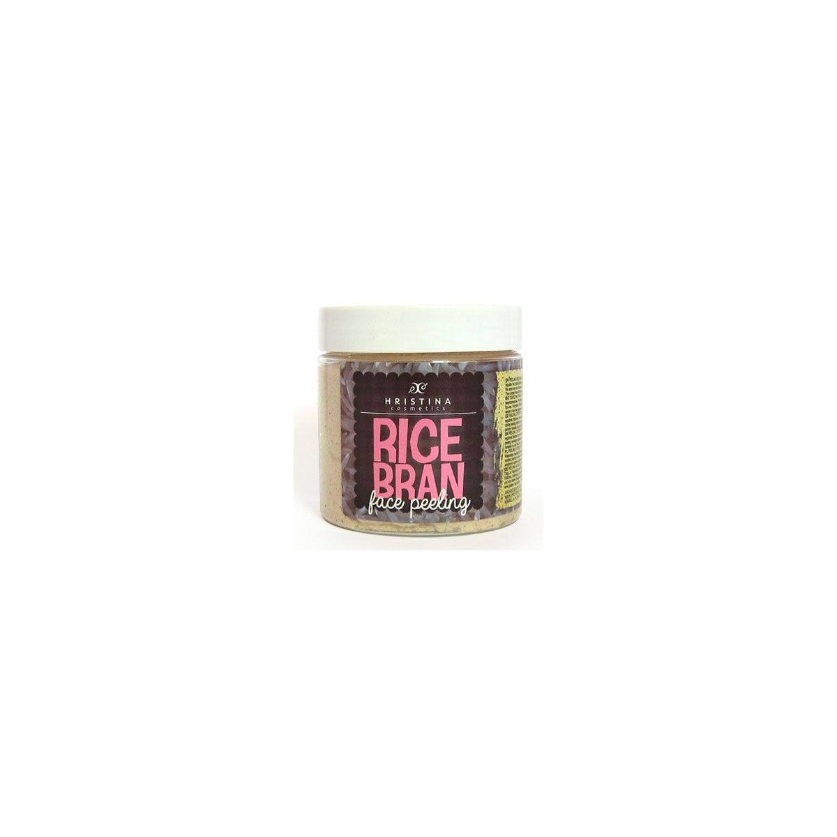Peeling - Cosmética Natural al mejor precio: Exfoliante facial iluminador de arroz 200ml de Hristina Cosmetics en Skin Thinks - Piel Seca