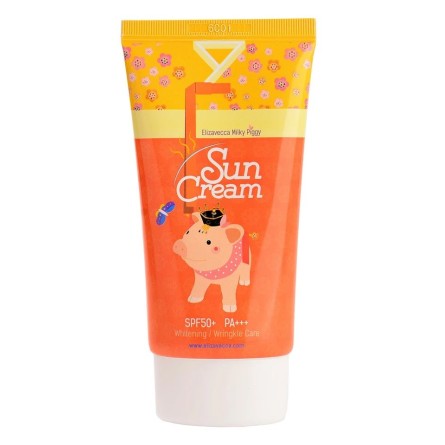Protección Solar al mejor precio: Elizavecca Milky Piggy Sun Cream SPF 50+/PA+++ 50ml de en Skin Thinks - Piel Grasa