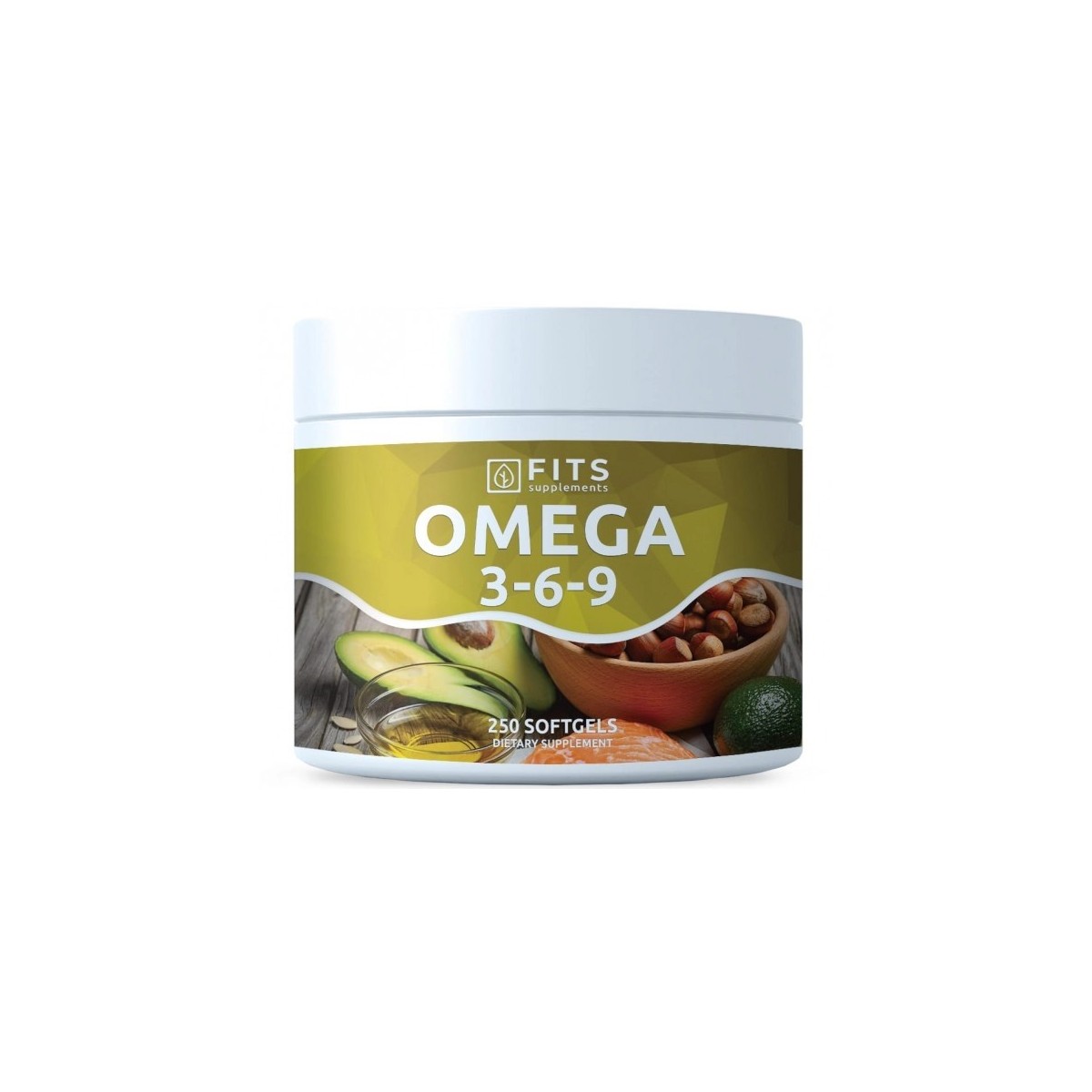 Nutricosmética - Suplementos al mejor precio: Omega 3-6-9 1000mg 250 cápsulas blandas de FITS Supplements en Skin Thinks - 