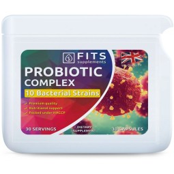 Nutricosmética - Suplementos al mejor precio: Probiotic Complex Capsulas de FITS Supplements en Skin Thinks - Firmeza y Lifting 