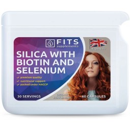 Nutricosmética - Suplementos al mejor precio: Silice con Biotina y Selenio capsulas de FITS Supplements en Skin Thinks - Firmeza y Lifting 