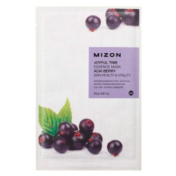 Mascarillas Coreanas de Hoja al mejor precio: Joyful Time Essence Mask Acai Berry - Antioxidante y revitalizante de Mizon en Skin Thinks - Firmeza y Lifting 