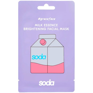 Soda Milk Essence Brightening Facial Mask