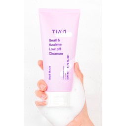 Espumas Limpiadoras al mejor precio: TIA'M Snail & Azulene Low PH Cleanser 200ml de TIA'M en Skin Thinks - Tratamiento de Poros