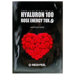 Mascarillas Coreanas de Hoja al mejor precio: Mascarilla Premium Medi-Peel Hyaluron Rose Energy Tox Ampoule Mask de Medi-peel en Skin Thinks - Firmeza y Lifting 