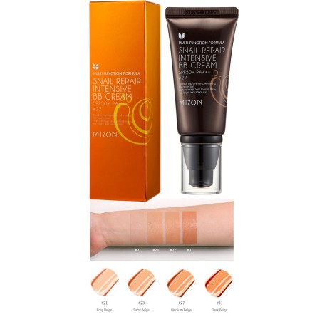 Maquillaje al mejor precio: Mizon Snail Repair Intensive BB Cream 27 de Mizon en Skin Thinks - Piel Seca