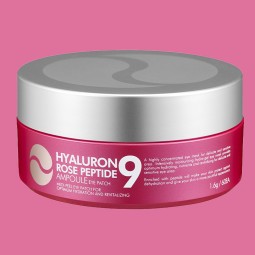 Contorno de Ojos al mejor precio: Medi-Peel Hyaluron Rose Peptide 9 Ampoule Eye Patch de Medi-peel en Skin Thinks - Piel Seca