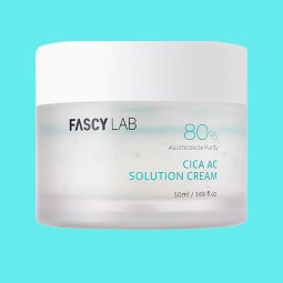 Emulsiones y Cremas al mejor precio: Cica AC Solution Cream - Crema para piel sensible y dañada de Fascy Lab en Skin Thinks - Piel Sensible