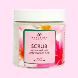 Peeling - Cosmética Natural al mejor precio: Exfoliante 100% Natural con Retinol y Vitamina E de Hristina Cosmetics en Skin Thinks - Piel Seca