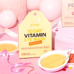 Contorno de Ojos al mejor precio: Parches con Vitaminas Petitfée 10 Day Vitamin Eye Mask Brigtening de Petitfée en Skin Thinks - Tratamiento Anti-Edad