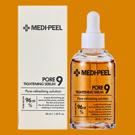 Serum y Ampoules al mejor precio: Serum para poros Medi-Peel Pore 9 Tightening Serum 50ml de Medi-peel en Skin Thinks - Piel Sensible