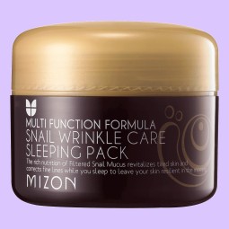 Mascarillas Nocturnas al mejor precio: Mascarilla Antiedad Nocturna Mizon Snail Wrinkle Care Sleeping Mask de en Skin Thinks - Tratamiento Anti-Edad