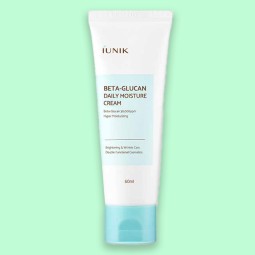Cosmética Coreana al mejor precio: Crema Hidratante y Calmante iUnik Beta Glucan Daily Moisture Cream de Iunik en Skin Thinks - Piel Seca