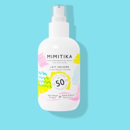 Solares al mejor precio: Crema solar Mimitika Lait Solaire SPF 50 de Mimitika en Skin Thinks - Tratamiento Anti-Edad
