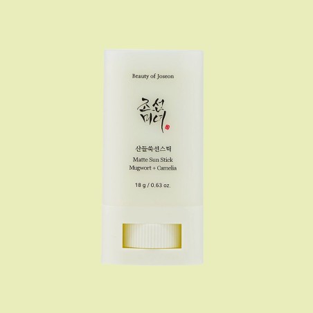 BEAUTY OF JOSEON Matte Sun Stick Mugwort + Camelia SPF 50+ PA++++