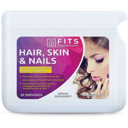 Nutricosmética - Suplementos al mejor precio: Hair Skin Nails Formula de FITS Supplements en Skin Thinks - 