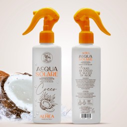Facial - Cosmética Natural al mejor precio: ALHEA Agua Solar de Coco y Ácido Hialurónico 200ml de Diva Distribuzione en Skin Thinks - Piel Seca