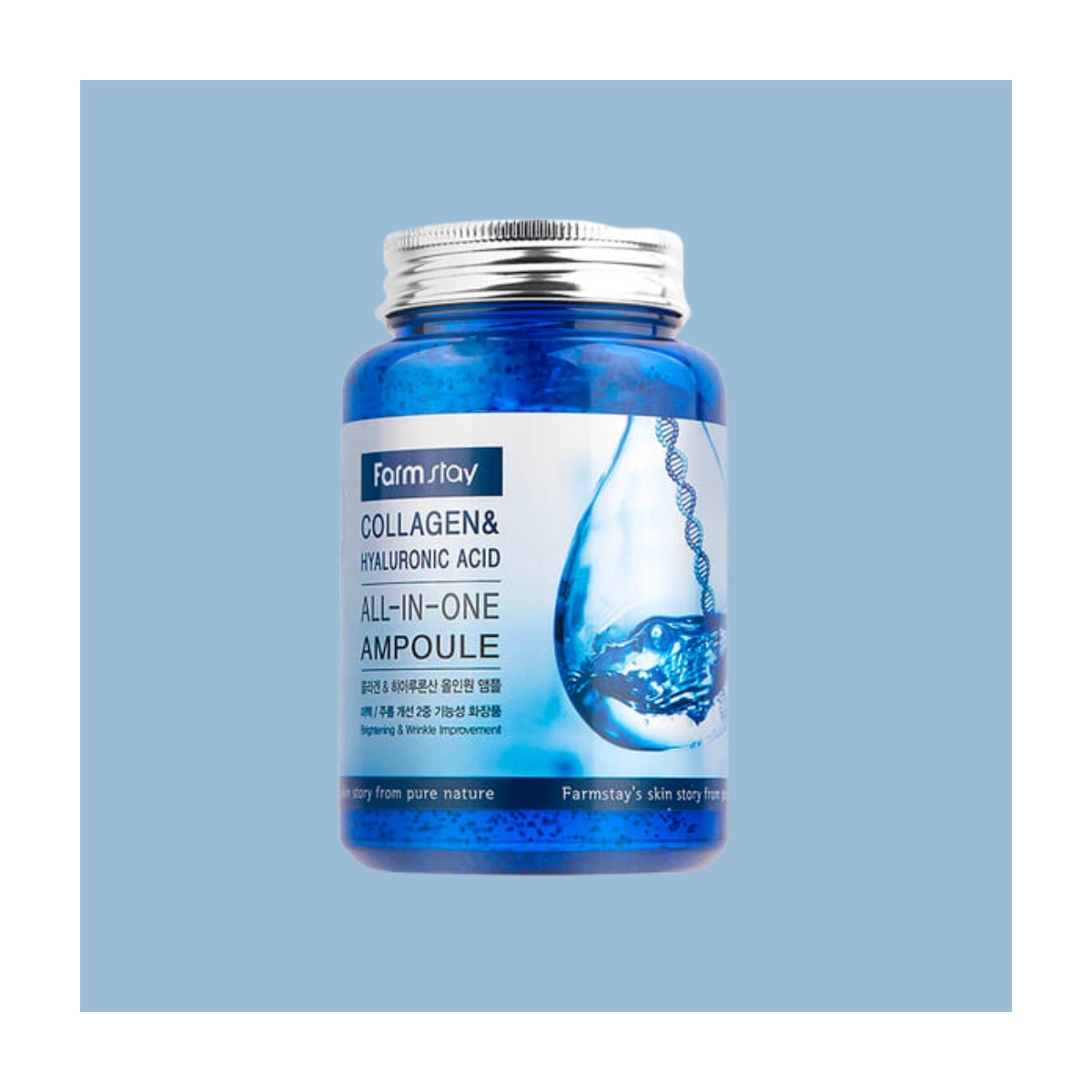 Serum y Ampoules al mejor precio: Collagen & Hyaluronic Acid All In One Ampoule Serum con Colágeno e Hialurónico de FarmStay en Skin Thinks - Piel Seca