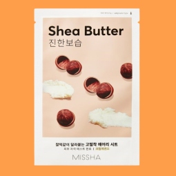 Mascarillas Coreanas de Hoja al mejor precio: Mascarilla Nutritiva MISSHA Airy Fit Sheet Mask (Shea Butter) de Missha en Skin Thinks - Piel Sensible