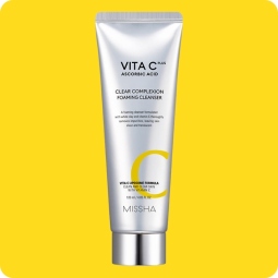 Limpiadoras - Exfoliantes al mejor precio: Vita C Plus Clear Complexion Foaming Cleanser - Anti-manchas, Reafirmante de Missha en Skin Thinks - Piel Seca