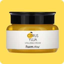 Crema al mejor precio: Crema con Vitamina C Farmstay Citrus Yuja Vitalizing Cream 100gr de FarmStay en Skin Thinks - Piel Seca