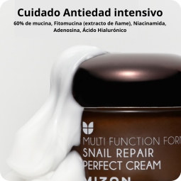 Crema al mejor precio: Mizon Snail Repair Perfect Cream Hidratante Antiedad de Mizon en Skin Thinks - Tratamiento de Poros