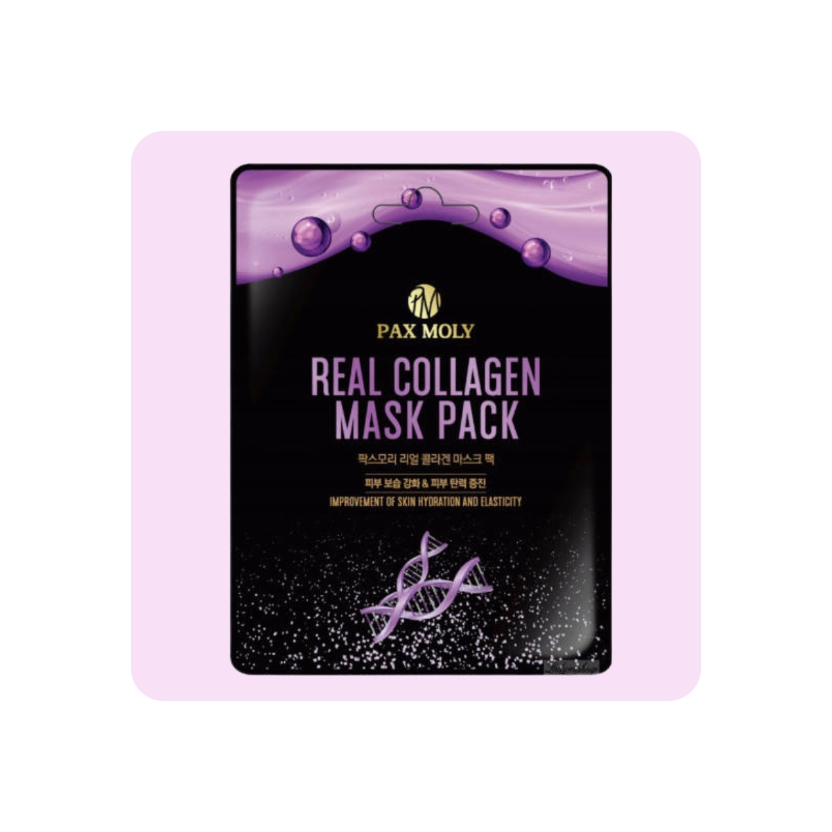 Mascarillas Coreanas de Hoja al mejor precio: PAX Molly Real Collagen Mask Pack - Firmeza e hidratación de PAX MOLY en Skin Thinks - 