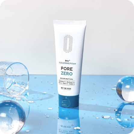Be The Skin BHA+ Pore Zero Cleansing Foam  Limpieza profunda de poros