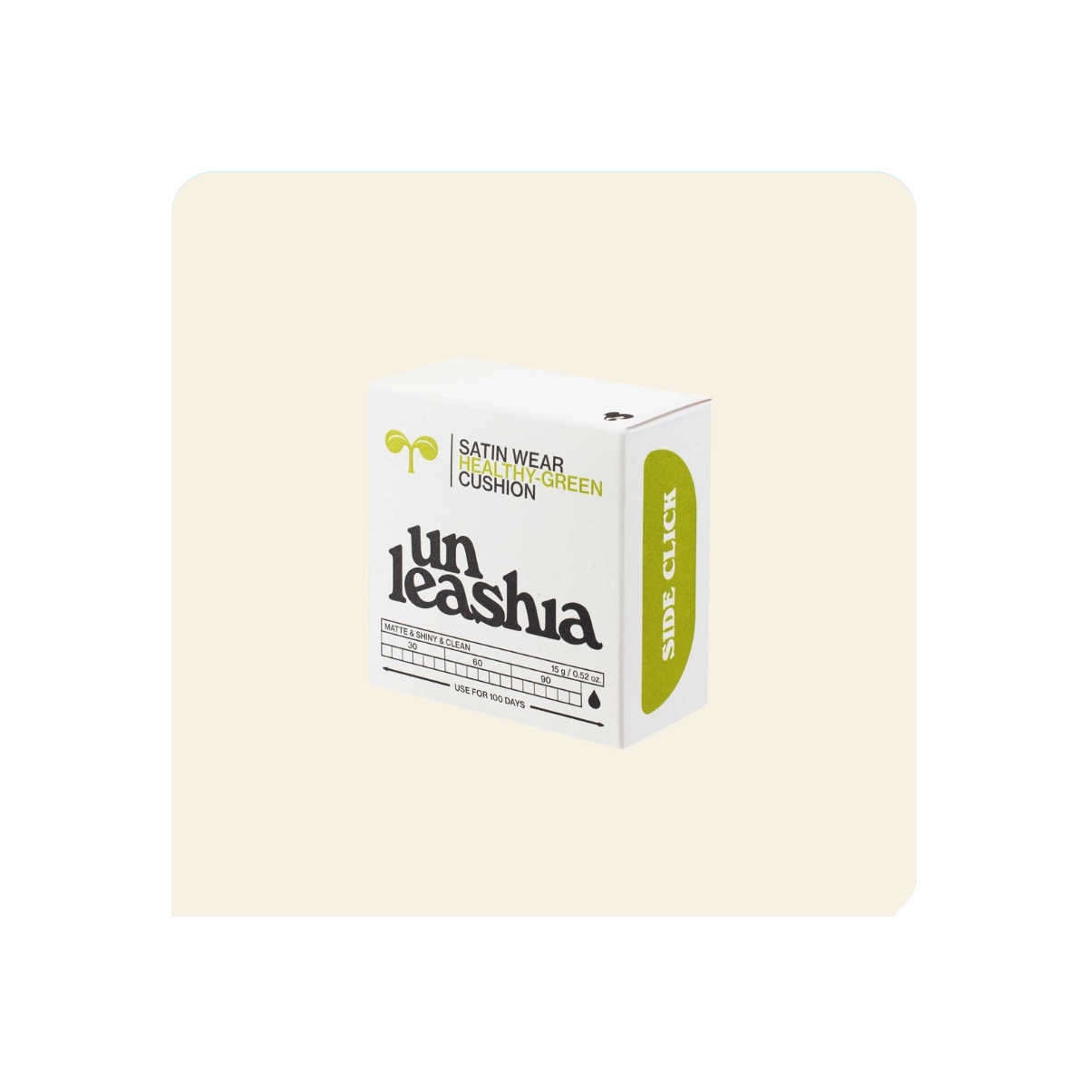 Maquillaje al mejor precio: Unleashia Satin Wear Healthy-Green Cushion 23W Bisque de Unleashia en Skin Thinks - Piel Sensible