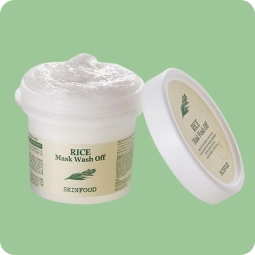 Mascarillas Wash-Off al mejor precio: Mascarilla Iluminadora Skinfood Rice Mask Wash Off de SKINFOOD en Skin Thinks - Tratamiento de Poros