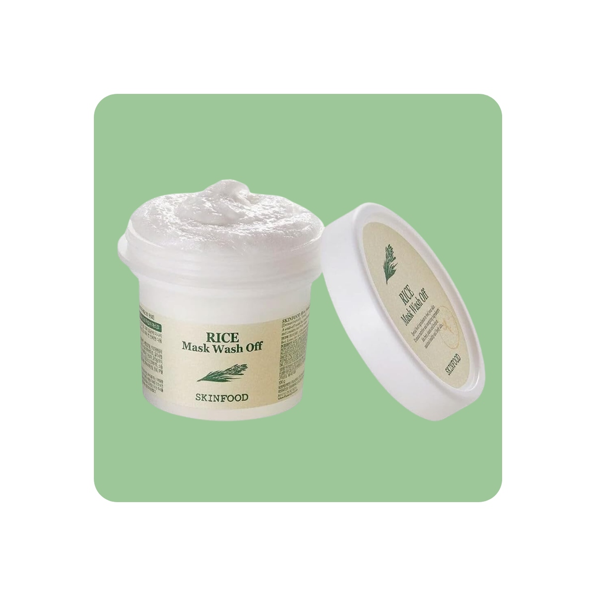 Mascarillas Wash-Off al mejor precio: Mascarilla Iluminadora Skinfood Rice Mask Wash Off de SKINFOOD en Skin Thinks - Piel Seca
