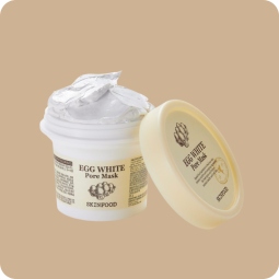 Mascarillas Wash-Off al mejor precio: Mascarilla Anti Puntos Negros Skinfood Egg White Pore Mask de SKINFOOD en Skin Thinks - Firmeza y Lifting 