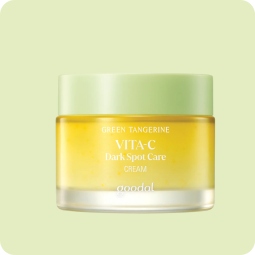 Emulsiones y Cremas al mejor precio: Goodal Green Tangerine Vita C Dark Spot Care Cream- Crema con Vitamina C de Goodal en Skin Thinks - Tratamiento de Poros