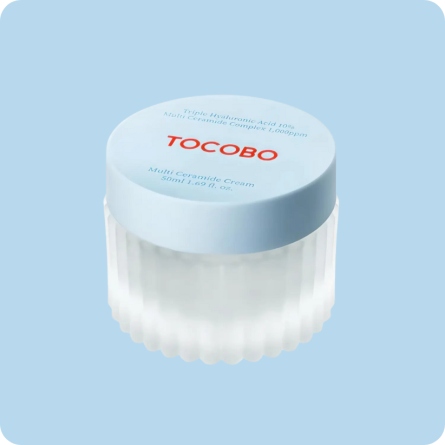 Emulsiones y Cremas al mejor precio: Tocobo Multi Ceramide Cream - Crema con 10% de ácido hialurónico y ceramidas de TOCOBO en Skin Thinks - Piel Seca