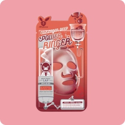 Mascarillas Coreanas de Hoja al mejor precio: Elizavecca Collagen Deep Power Ringer Mask Pack de Elizavecca en Skin Thinks - Firmeza y Lifting 