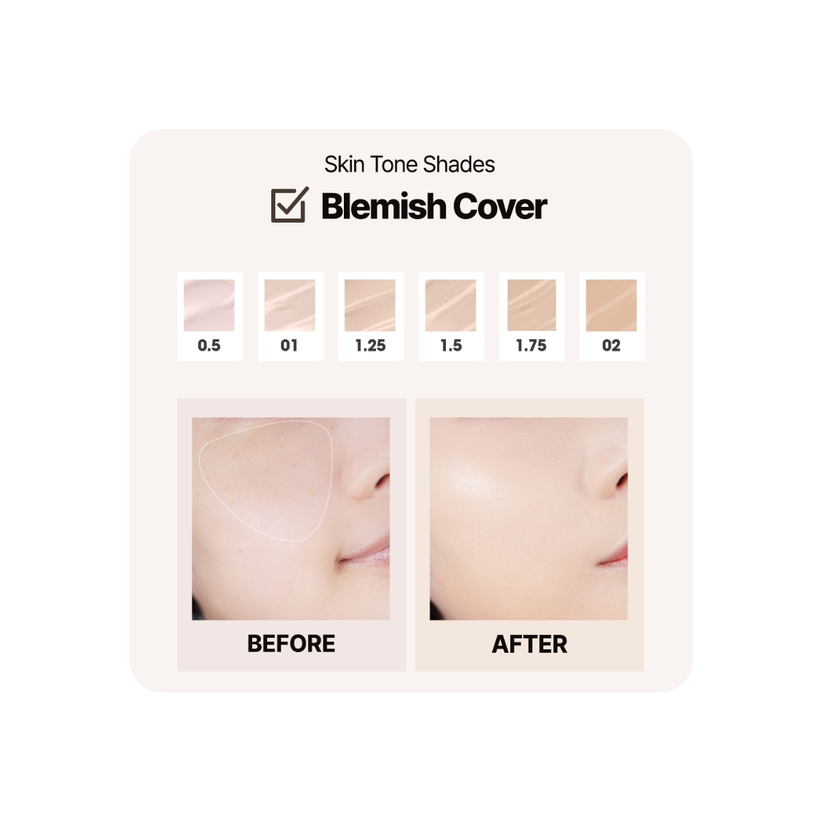 Maquillaje al mejor precio: THE SAEM Cover Perfection Tip Concealer SPF28 PA++ 1 Clear Beige de The Saem en Skin Thinks - Piel Seca