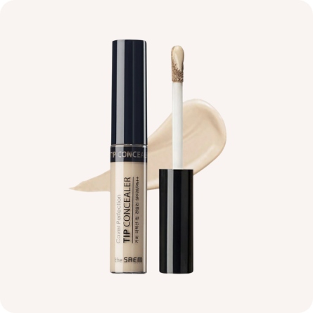 THE SAEM Cover Perfection Tip Concealer SPF28 PA++ 1 Clear Beige
