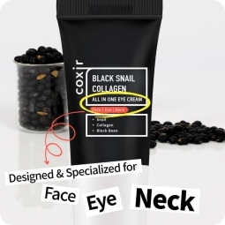 Emulsiones y Cremas al mejor precio: Coxir Black Snail Collagen All In One Eye Cream de COXIR en Skin Thinks - Tratamiento Anti-Edad