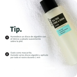Tónicos al mejor precio: COXIR Tea Tree Pore & Sebum Toner de COXIR en Skin Thinks - Piel Seca