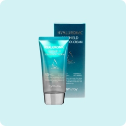 Protección Solar al mejor precio: FarmStay Hyaluronic UV Shield Sun Block Cream SPF50+ PA+++ de FarmStay en Skin Thinks - Piel Seca