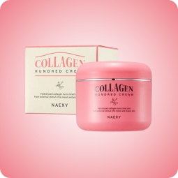 Emulsiones y Cremas al mejor precio: Crema con colágeno y algas Naexy Collagen Hundred Cream 100ml de Naexy en Skin Thinks - Piel Seca