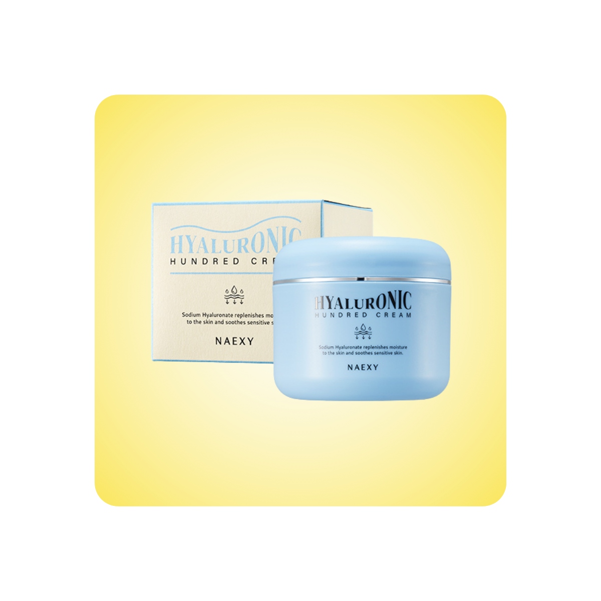 Emulsiones y Cremas al mejor precio: Crema con Hialurónico NAEXY Hyaluronic Hundred Cream de Naexy en Skin Thinks - Piel Seca