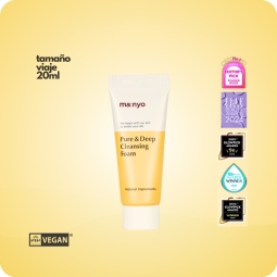 Espumas Limpiadoras al mejor precio: Espuma limpiadora ma:nyo Pure & Deep Cleansing Foam 20ml de ma:nyo en Skin Thinks - Piel Seca