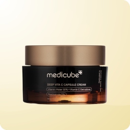 Emulsiones y Cremas al mejor precio: Crema Iluminadora y Reafirmante Medicube Deep Vita C Capsule Cream de Medicube en Skin Thinks - Piel Seca