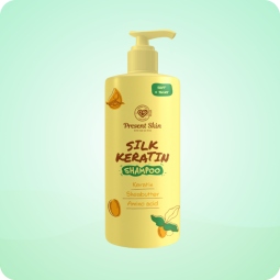 Cabello al mejor precio: Present Skin Silk Keratin Shampoo - Reparación y brillo de Present Skin en Skin Thinks - 