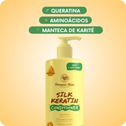 Cabello al mejor precio: Present Skin Silk Keratin Conditioner - anti-frizz y suavidad de Present Skin en Skin Thinks - 