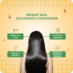 Cabello al mejor precio: Present Skin Silk Keratin Conditioner - anti-frizz y suavidad de Present Skin en Skin Thinks - 