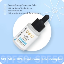 Serums - Cosmética Natural al mejor precio: Skincyclopedia 10% Hyaluronic Acid Complex Crema-Serum SPF50 de Skincyclopedia en Skin Thinks - Piel Seca