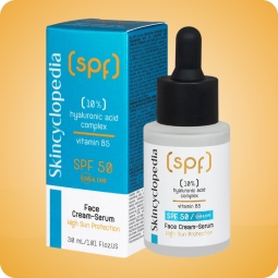 Serums - Cosmética Natural al mejor precio: Skincyclopedia 10% Hyaluronic Acid Complex Crema-Serum SPF50 de Skincyclopedia en Skin Thinks - Piel Seca